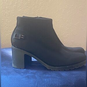 London Fog Heeled Ankle Boots